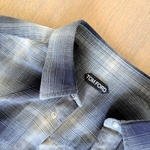 Tom Ford Check Western Shirt